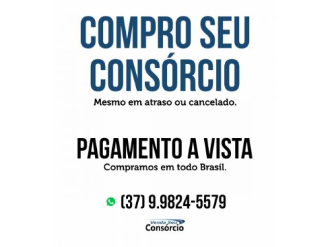 COMPRO CONSÓRCIO HONDA MESMO EM ATRASO OU CANCELADO